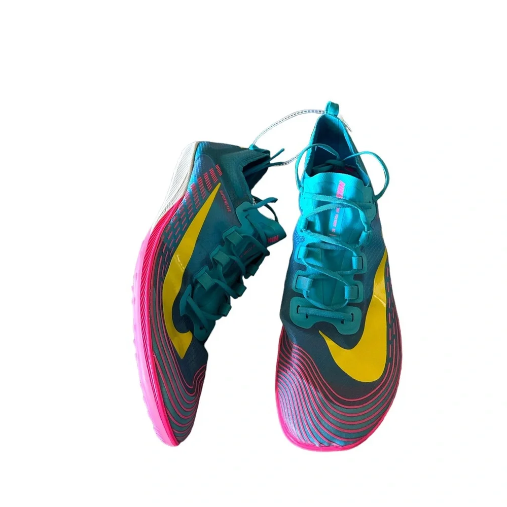 New Men Nike Zoom Victory 5 XC Lakeside Opti Yellow Track Shoes No Spikes
